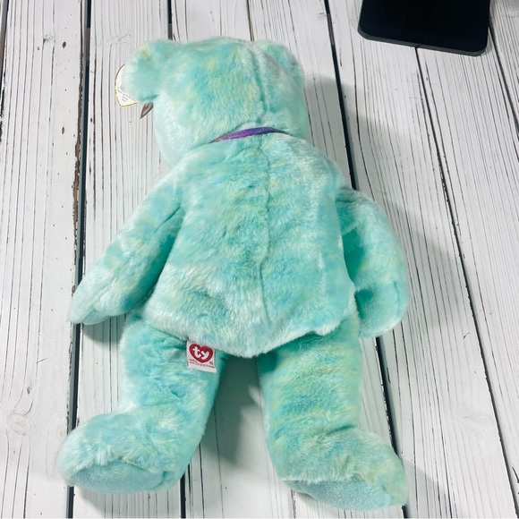 TY - Retired Ariel Beanie Buddies 14” Plush Teddy Bear - 2001 - Picture 3 of 10